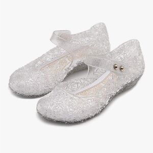 Techcity Princess Girl Jelly Dress Up Mary Jane Sandals Toddler Girl Size 7.5